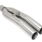 Megan Racing - Universal Muffler Delete Tip 3" Blast Pipe Style 600mm Length 79mm Height