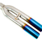 Megan Racing Universal 3" VIP Exhaust Tip Blue Burnt - 600mm Length