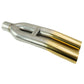 Megan Racing Universal 3" VIP Exhaust Tip - Blast Pipe Style Gold