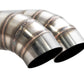 Megan Racing Universal Muffler Delete Dual 3" Tips - LW-UT-FD-D3