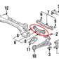 Megan Racing Rear Lower Front Toe Link Set for 1990-1997 Honda Accord - Pair MRS-HA-0170