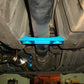 Megan Racing Brace Bar Middle Lower Chassis for 2000-2003 Honda S2000 Light-Weight Anodized Aluminum MRS-HA-1592