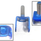 Megan Racing Rear Adjustable Toe Control Arms for 89-94 Nissan 240SX S13 Blue - MRS-NS-1770