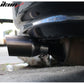 Add On Gunmetal Exhaust Slant Cut Muffler Tip 2.5in ID 3.5in OD