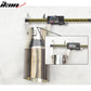 Add On Gunmetal Exhaust Slant Cut Muffler Tip 2.5in ID 3.5in OD