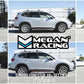 Megan Racing Subframe Correction & Spacer Lift Kit for 2019+ Subaru Forester +40mm Front +58mm Rear Mild Steel / Machined Aluminum MRK-SFT-SLG01