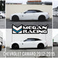 Megan Racing Lowering Springs for 2012-2015 Chevrolet Camaro SAE 9254 Cold Wound Steel Drop 31mm Front 35mm Rear MR-LS-CCA12