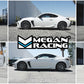 Megan Racing Lowering Springs for Toyota GR86 2022+ Front Drop 20mm Rear Drop 28mm Powder Coated Finish MR-LS-TG8622