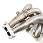 T3 T4 Single Turbo Conversion Exhaust Header Kit For N54 135i 335i 535i AWD Z4 3.0L