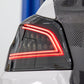 OLM Spec CR Tail Lights (Smoked Lens, Black Base) - 2015-2021 Subaru WRX & STI