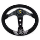 BW Rose Deep Dish Steering Wheel + Short Hub Adapter Kit For Honda Acura