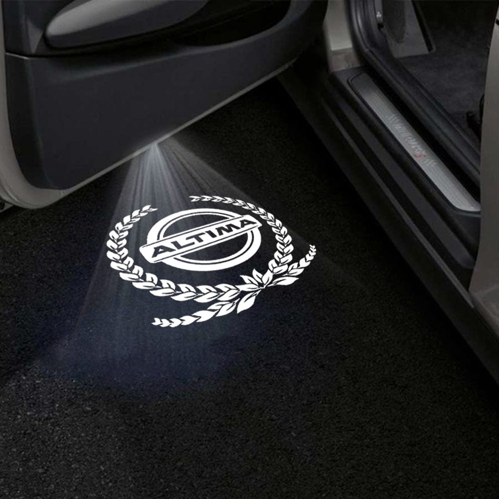 Nissan Altima 4th/5th/6th Gen Premium Door Puddle Lights Various Designs 2007-2026