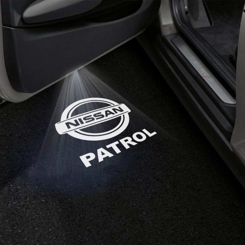 Nissan Patrol 7th Gen Y63 Premium Door Puddle Lights Various Designs 2026