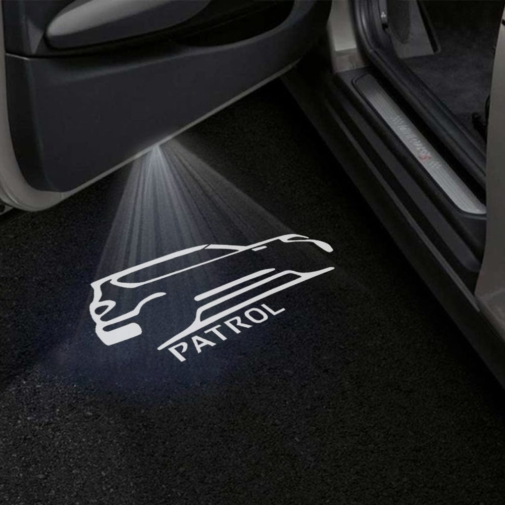 Nissan Patrol 7th Gen Y63 Premium Door Puddle Lights Various Designs 2026