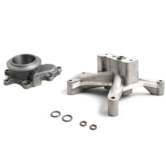 Rudy's Non EBV Turbo Pedestal & Exhaust Housing With O-Rings For Early 1999 Ford 7.3L Powerstroke