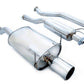 Megan Racing - Cat-Back Exhaust System for Subaru Impreza WRX STI 2002-2007 3 Pipe W/Polish 4" Tip With 2.5" Adapter
