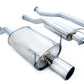 Megan Racing Cat-Back Exhaust OE RS for 2008-2014 Subaru Impreza WRX Hatchback - Titanium Alloy, Blue Tip - Various Colors