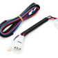 OLM V2 F1 Rear Fog Light (Smoke Lens, Black Base, Red Bar) - 2022 BRZ / GR86