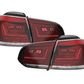 OSRAM LEDriving® VW Golf 6 VI LED taillights Black Edition (2008-2014)