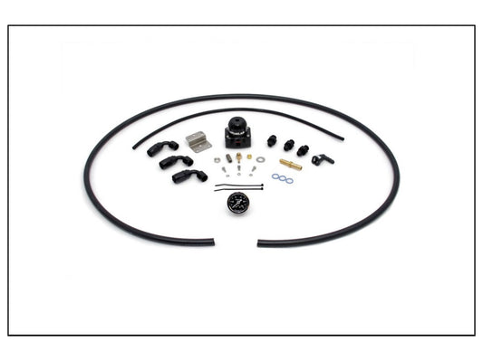 AMS 2008+ Subaru STI Fuel Pressure Regulator Kit BLACK