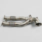 2.5T Race Downpipe For 2018+ Audi RS3 8V, RS3 8Y & TTRS 8S | Palenon Performance