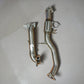 Racing Downpipe For 2016-2021 Honda Civic 1.5L FK7, FC1, FC3