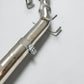 FWD Audi 8Y A3 Race Downpipe & VW MK8 GTI Race Downpipe - Palenon Performance