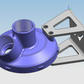 Vorsprung Autowerk Billet PCV Housing Adapter for 3.0T PCV Relocation, Audi 3.0 TFSI Supercharged