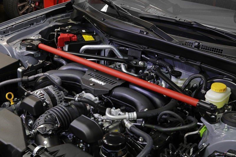 Perrin [13-25 BRZ, 13-16 FRS, 17-21 GT86, 22-25 GR86] Front Strut Tower Bar Red | PSP-SUS-066RD