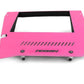 Perrin [15-21 WRX] Engine Cover Kit - Intercooler Shroud + Pulley Cover - Hyper Pink | PSP-ENG-165HP
