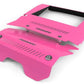 Perrin [15-21 WRX] Engine Cover Kit - Intercooler Shroud + Pulley Cover - Hyper Pink | PSP-ENG-165HP