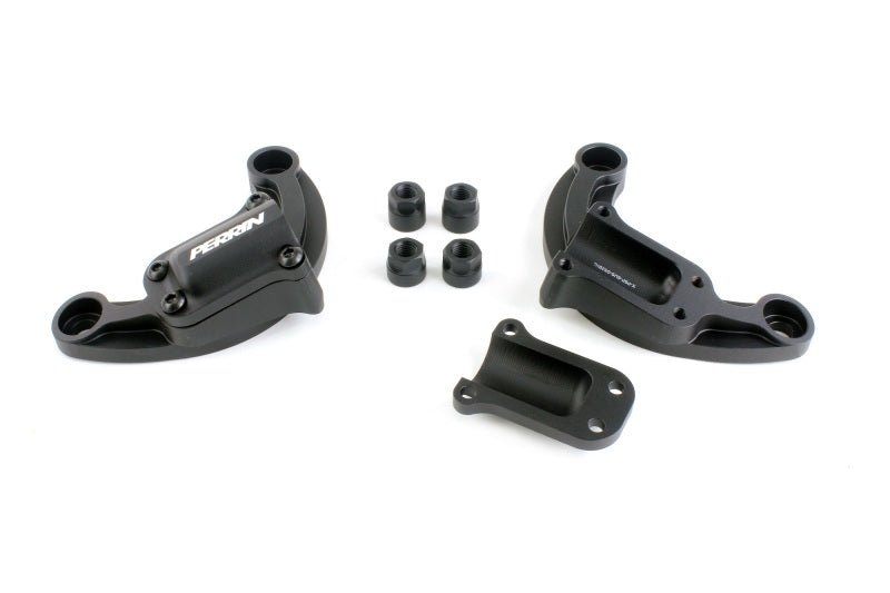 Perrin 2022 WRX Strut Brace w/ Billet Feet -  Hyper Pink