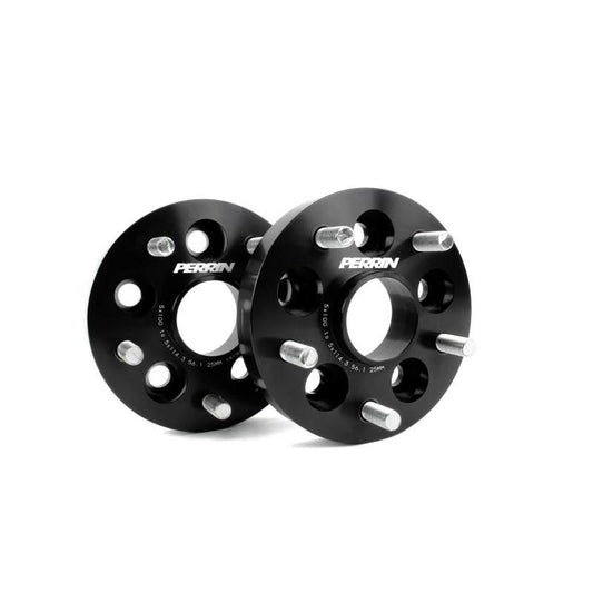 Perrin 25mm 5x100 to 5x114.3 Wheel Adapter Subaru 04-19 | PSP-WHL-226BK
