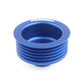 Perrin Performance [02-14 WRX, 04-21 STI] Alternator Pulley Blue | Also Fits Impreza 1993-2016 / Forester 1998-2010 / Outback 2000-2009 / Legacy 2000-2009 | PSP-ENG-118BL