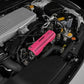 Perrin Performance [15-25 Subaru Impreza, 18-25 Crosstrek, 20-25 Legacy, 22-25 WRX and Outback] Pulley Cover | Short Version - Works w/AOS System - Hyper Pink