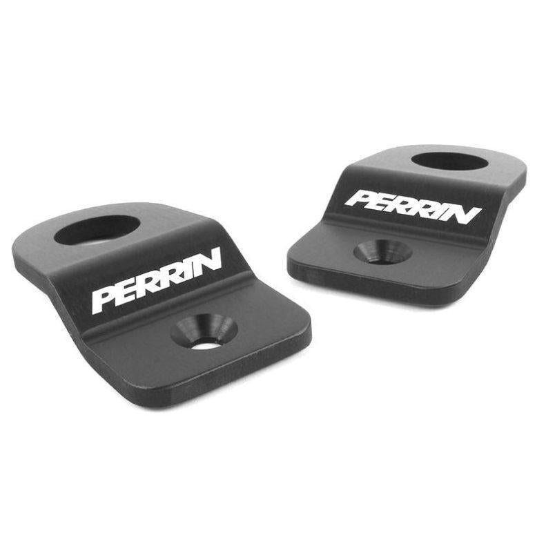 Perrin [08-21 WRX/STI] Upper Radiator Bracket Set Red | PSP-ENG-521