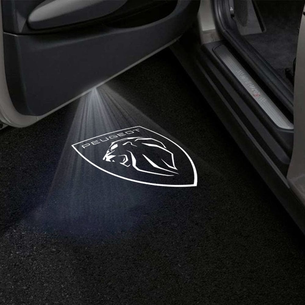 Peugeot 3008 1st Gen T84 Premium Door  Puddle Lights Various Designs 2008–2016