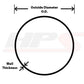 HPS Performance Products HPS 6061 T6 Aluminum Straight Pipe Tubing Seamless