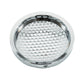 Polished Billet 4" Inch Turbo Inlet Guard Velocity Stack Adapter Bellmouth Intake Hex
