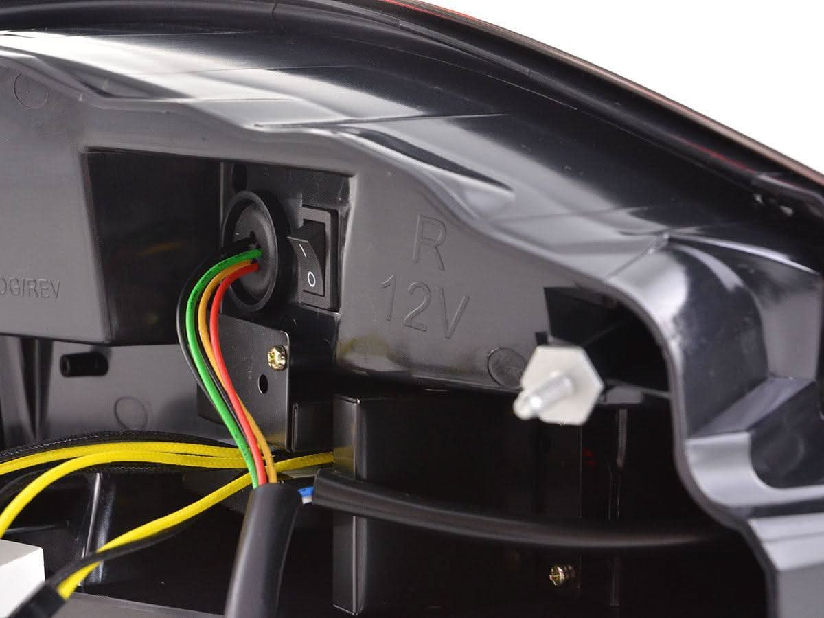 Porsche Boxster/Cayman Type (987) Red LED Tail Lights (2004-2009)