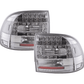 Porsche Cayenne (9PA) Chrome Clear LED Taillights(2002-2006)