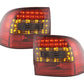 Porsche Cayenne Type (9PA) 955 Red Smoke LED Taillights(2002-2006)