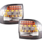 Porsche Cayenne Type (9PA) Black/Clear LED Taillights(2002-2006)