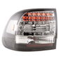 Porsche Cayenne Type (9PA) Black/Clear LED Taillights(2002-2006)