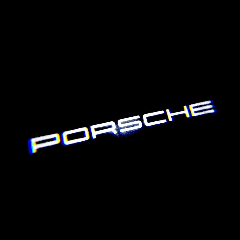 Porsche 718 Spyder 982 4th Gen Premium Door Puddle Lights Various Designs 2019–2026