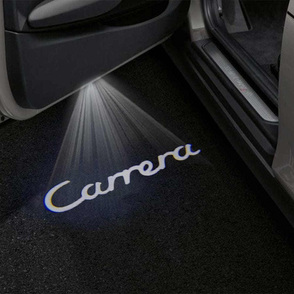 Porsche 911 Carrera 992 Series Premium Door Puddle Lights Various Designs 2018-2026