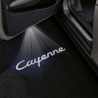 Porsche Cayenne 957 1st Gen Facelift Premium Door Puddle Lights Various Designs 2008-2010