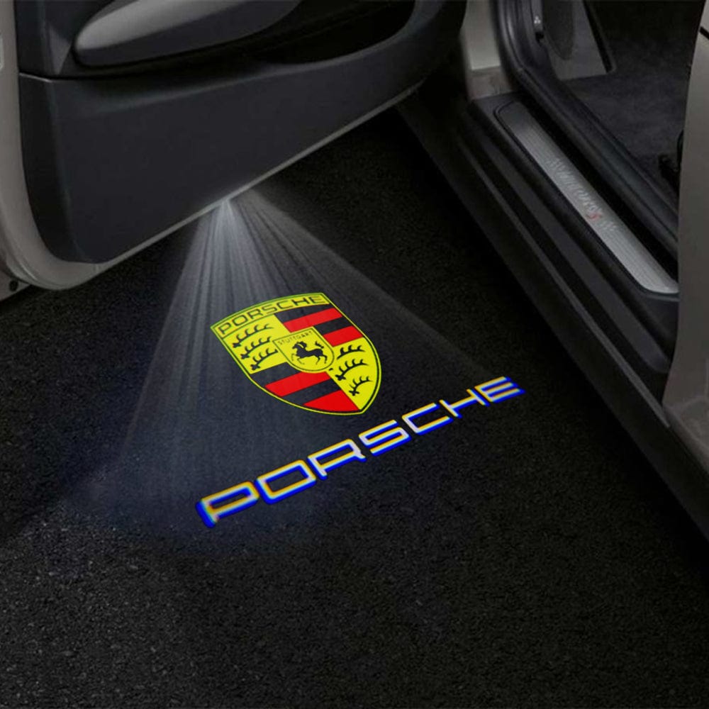 Porsche 911 Carrera 991 Series Premium Door Puddle Lights Various Designs 2011-2019