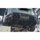 Pre-Preg Carbon Fiber Rear Undertray Diffuser V2 for BMW G87 M2