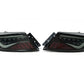 OLM "Scythe Style" LED Taillights (Smoke Lens/Black Base/White Bar) - 2022+ BRZ / GR86